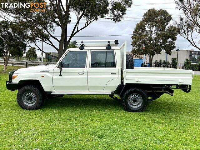 2018 TOYOTA LANDCRUISER WORKMATE (4X4) VDJ79R MY18 DOUBLE C\/CHAS