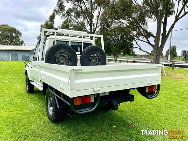 2018 TOYOTA LANDCRUISER WORKMATE (4X4) VDJ79R MY18 DOUBLE C\/CHAS