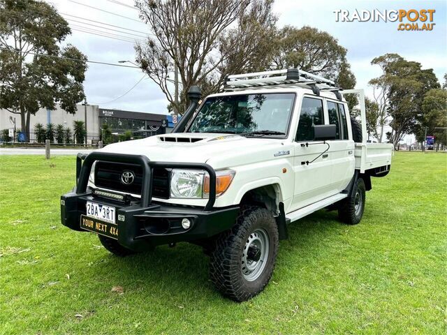 2018 TOYOTA LANDCRUISER WORKMATE (4X4) VDJ79R MY18 DOUBLE C\/CHAS