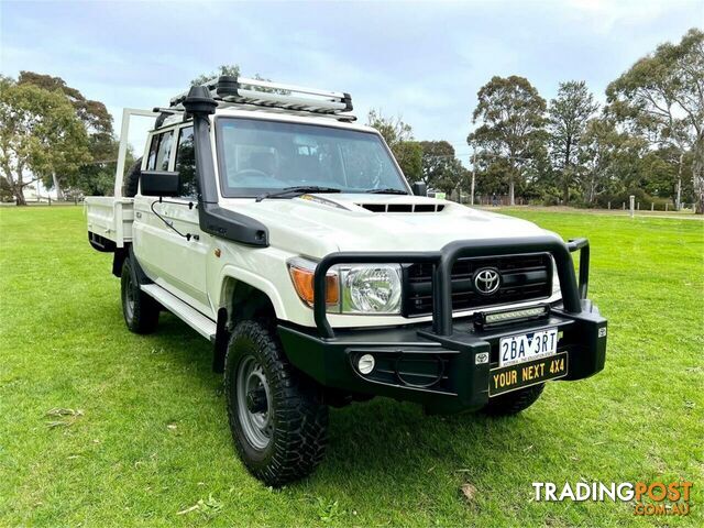 2018 TOYOTA LANDCRUISER WORKMATE (4X4) VDJ79R MY18 DOUBLE C\/CHAS