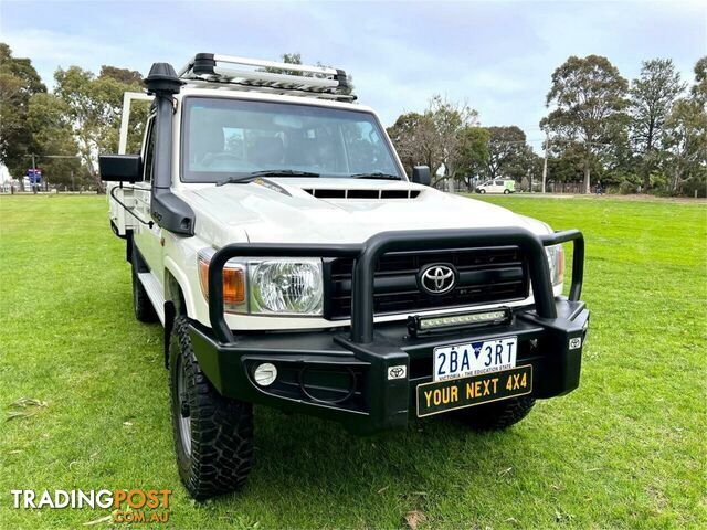 2018 TOYOTA LANDCRUISER WORKMATE (4X4) VDJ79R MY18 DOUBLE C\/CHAS