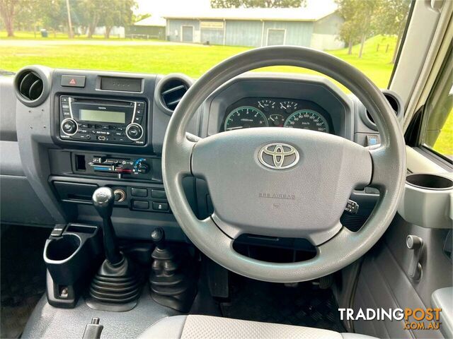 2018 TOYOTA LANDCRUISER WORKMATE (4X4) VDJ79R MY18 DOUBLE C\/CHAS