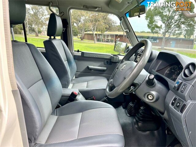 2018 TOYOTA LANDCRUISER WORKMATE (4X4) VDJ79R MY18 DOUBLE C\/CHAS