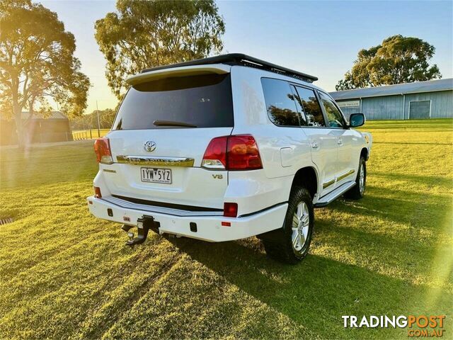 2012 TOYOTA LANDCRUISER SAHARA (4X4) VDJ200R 09 UPGRADE WAGON