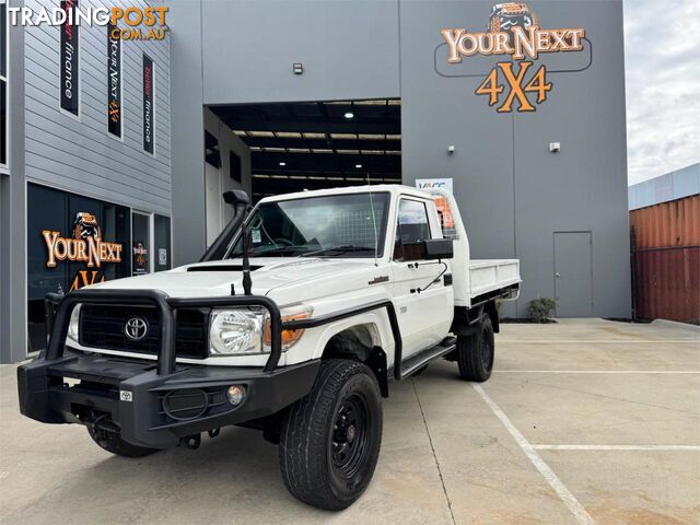 2014 TOYOTA LANDCRUISER WORKMATE (4X4) VDJ79R MY12 UPDATE CAB CHASSIS - photo 4 of 16