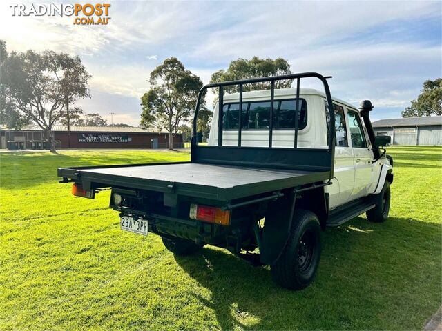 2013 TOYOTA LANDCRUISER WORKMATE (4X4) VDJ79R MY12 UPDATE CAB CHASSIS