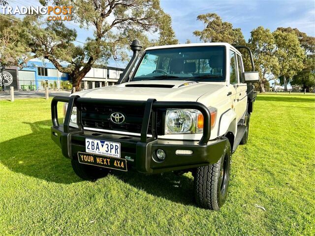 2013 TOYOTA LANDCRUISER WORKMATE (4X4) VDJ79R MY12 UPDATE CAB CHASSIS