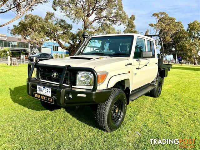 2013 TOYOTA LANDCRUISER WORKMATE (4X4) VDJ79R MY12 UPDATE CAB CHASSIS