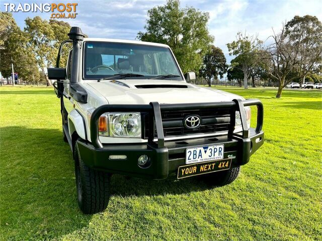 2014 TOYOTA LANDCRUISER WORKMATE (4X4) VDJ79R MY12 UPDATE DOUBLE C\/CHAS