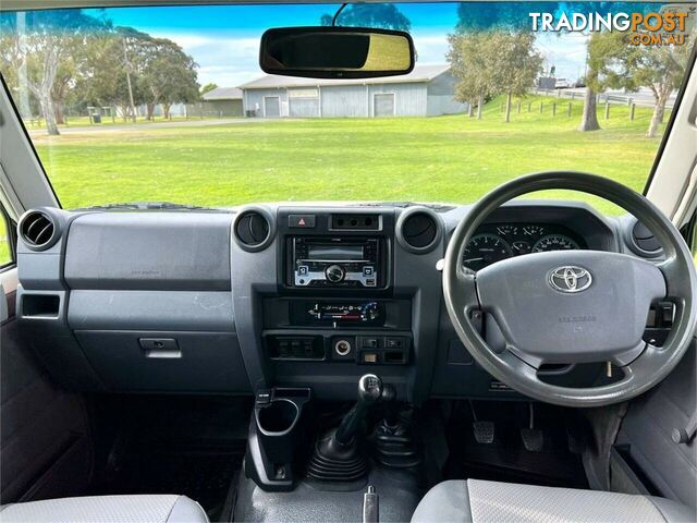 2014 TOYOTA LANDCRUISER WORKMATE (4X4) VDJ79R MY12 UPDATE DOUBLE C\/CHAS