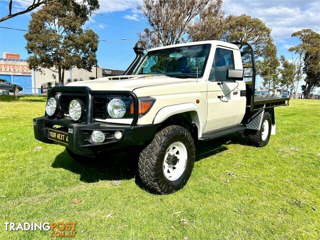 2017 TOYOTA LANDCRUISER WORKMATE (4X4) VDJ79R MY18 CAB CHASSIS