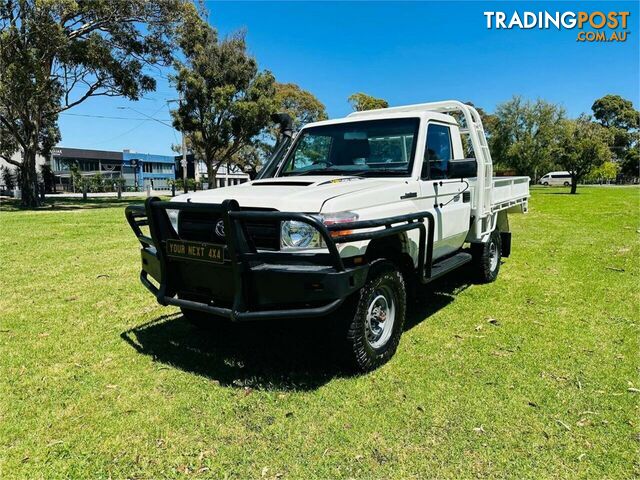 2014 TOYOTA LANDCRUISER WORKMATE (4X4) VDJ79R MY12 UPDATE CAB CHASSIS