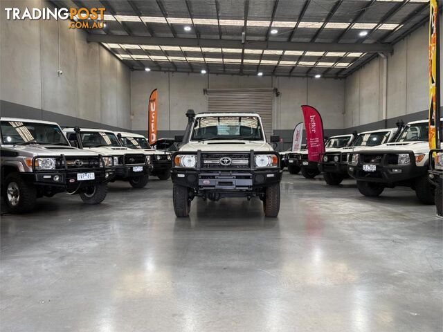 2012 TOYOTA LANDCRUISER WORKMATE (4X4) VDJ79R 09 UPGRADE CAB CHASSIS - photo 2 of 14