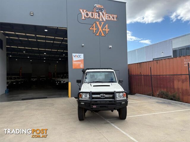 2012 TOYOTA LANDCRUISER WORKMATE (4X4) VDJ79R 09 UPGRADE CAB CHASSIS - photo 3 of 14