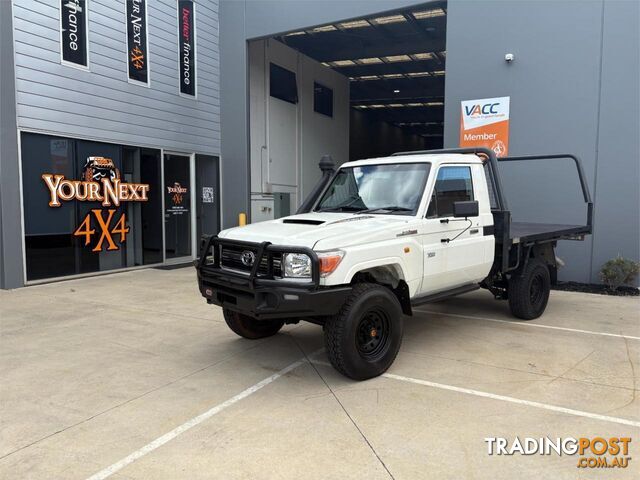 2012 TOYOTA LANDCRUISER WORKMATE (4X4) VDJ79R 09 UPGRADE CAB CHASSIS - photo 4 of 14