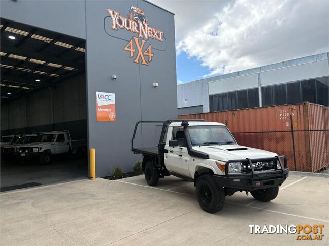 2012 TOYOTA LANDCRUISER WORKMATE (4X4) VDJ79R 09 UPGRADE CAB CHASSIS