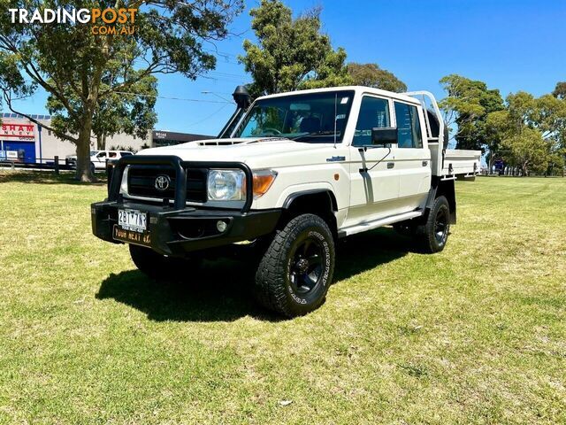 2020 TOYOTA LANDCRUISER WORKMATE (4X4) VDJ79R MY18 DOUBLE C\/CHAS