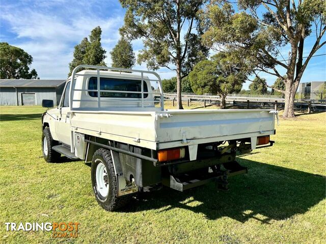 2007 TOYOTA LANDCRUISER WORKMATE (4X4) VDJ79R CAB CHASSIS