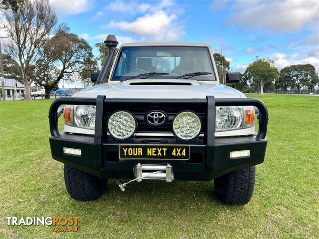 2016 TOYOTA LANDCRUISER WORKMATE (4X4) VDJ79R MY12 UPDATE CAB CHASSIS