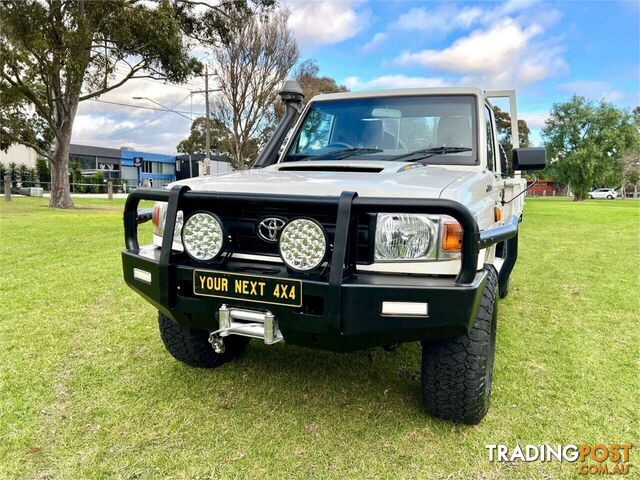 2016 TOYOTA LANDCRUISER WORKMATE (4X4) VDJ79R MY12 UPDATE CAB CHASSIS