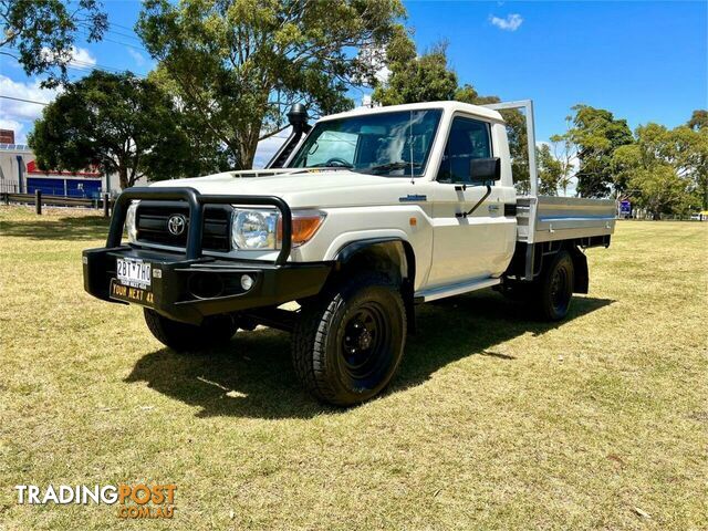 2019 TOYOTA LANDCRUISER WORKMATE (4X4) VDJ79R MY18 CAB CHASSIS