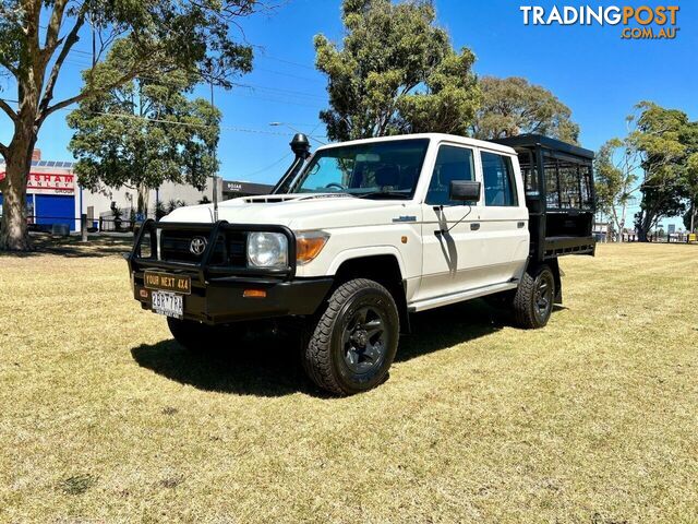 2018 TOYOTA LANDCRUISER WORKMATE (4X4) VDJ79R MY18 DOUBLE C\/CHAS