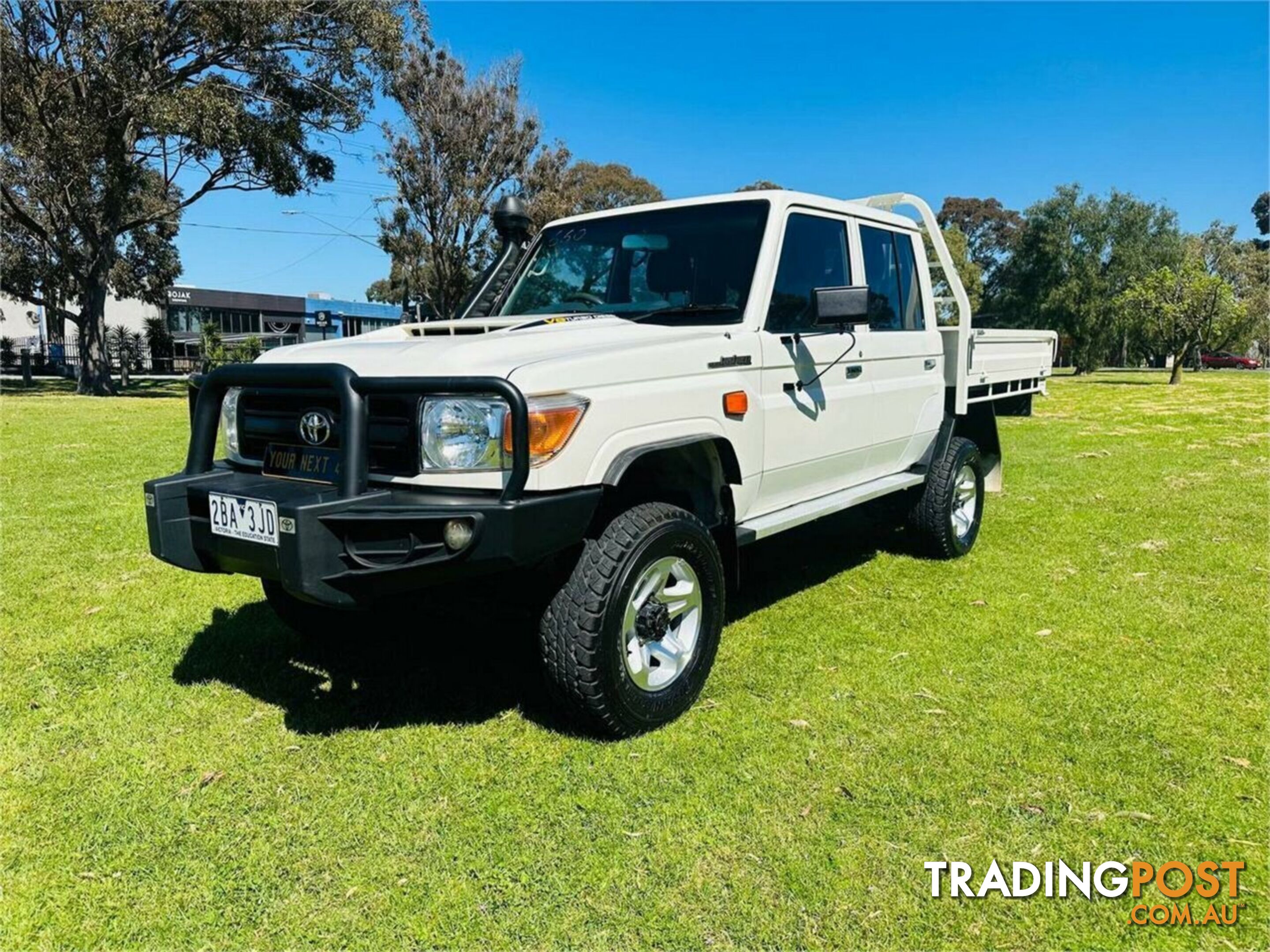 2017 TOYOTA LANDCRUISER WORKMATE (4X4) VDJ79R MY18 DOUBLE C\/CHAS