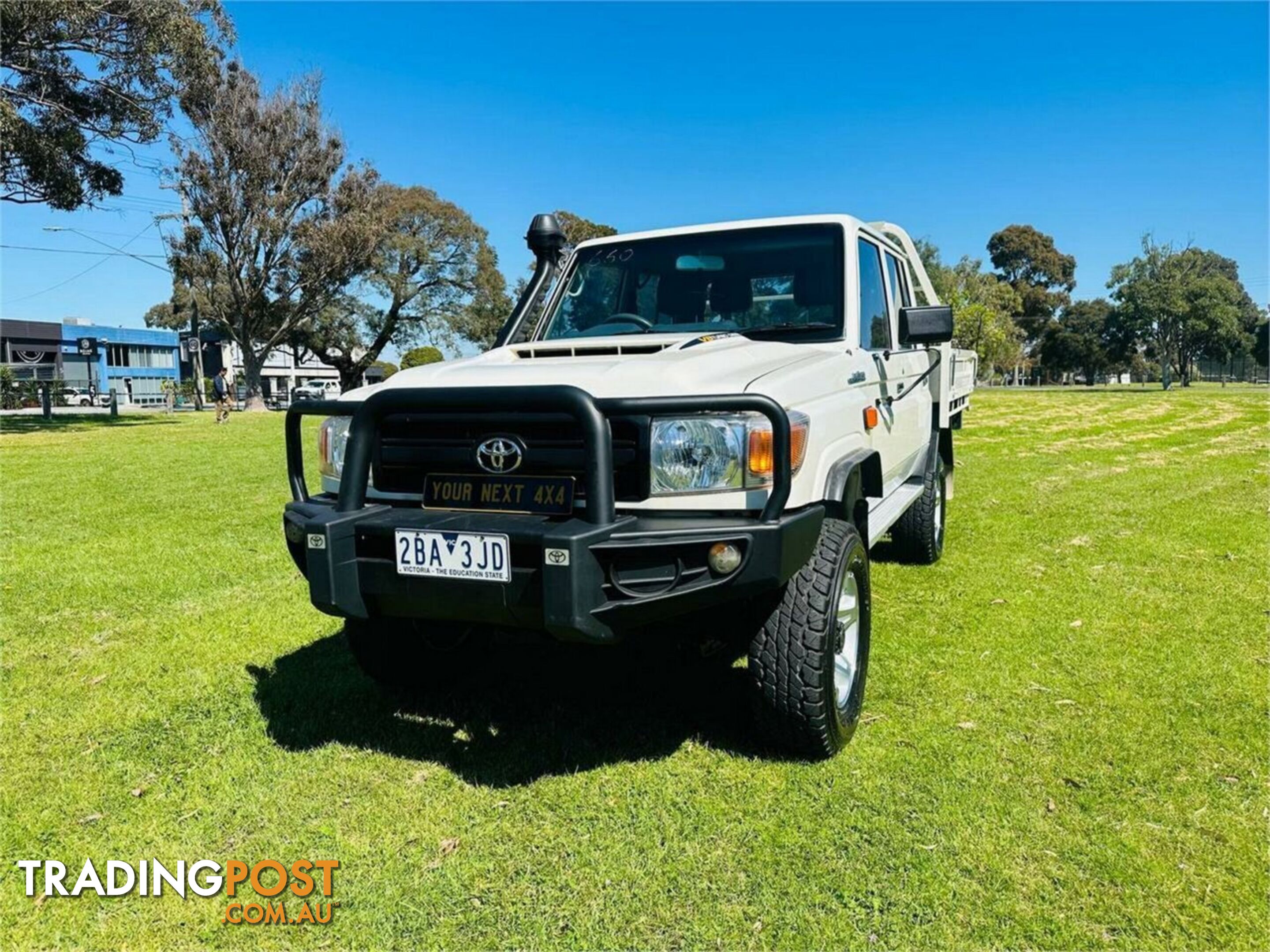 2017 TOYOTA LANDCRUISER WORKMATE (4X4) VDJ79R MY18 DOUBLE C\/CHAS