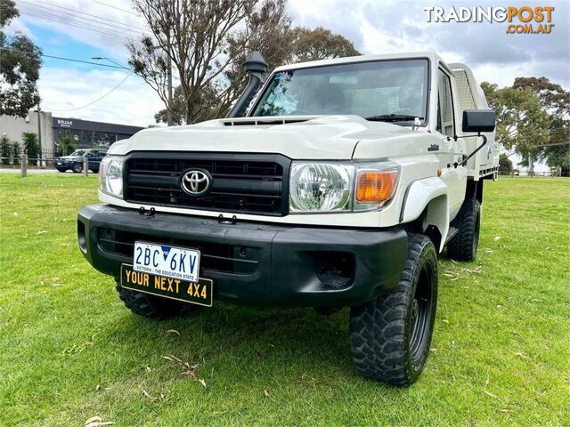 2018 TOYOTA LANDCRUISER WORKMATE (4X4) VDJ79R MY18 CAB CHASSIS