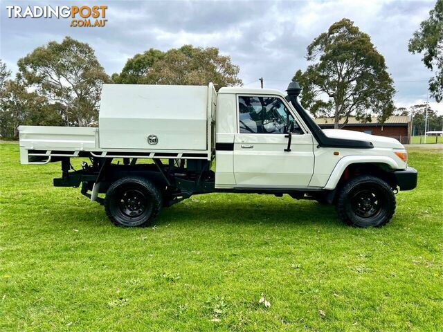 2018 TOYOTA LANDCRUISER WORKMATE (4X4) VDJ79R MY18 CAB CHASSIS