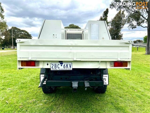 2018 TOYOTA LANDCRUISER WORKMATE (4X4) VDJ79R MY18 CAB CHASSIS