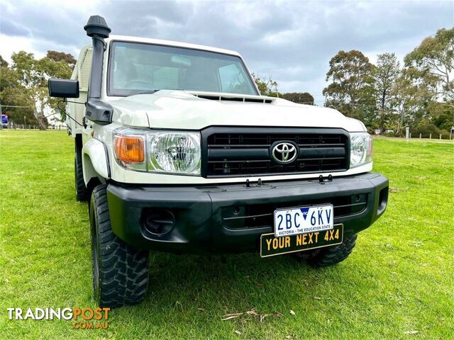 2018 TOYOTA LANDCRUISER WORKMATE (4X4) VDJ79R MY18 CAB CHASSIS