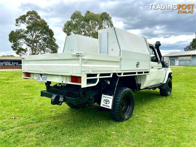 2018 TOYOTA LANDCRUISER WORKMATE (4X4) VDJ79R MY18 CAB CHASSIS