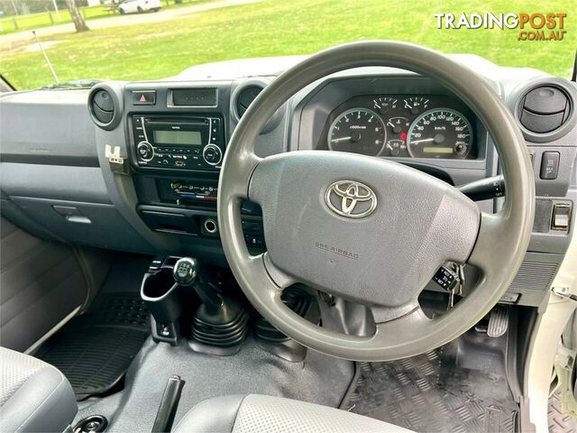 2018 TOYOTA LANDCRUISER WORKMATE (4X4) VDJ79R MY18 CAB CHASSIS