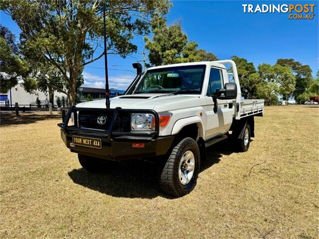 2012 TOYOTA LANDCRUISER WORKMATE (4X4) VDJ79R MY12 UPDATE CAB CHASSIS