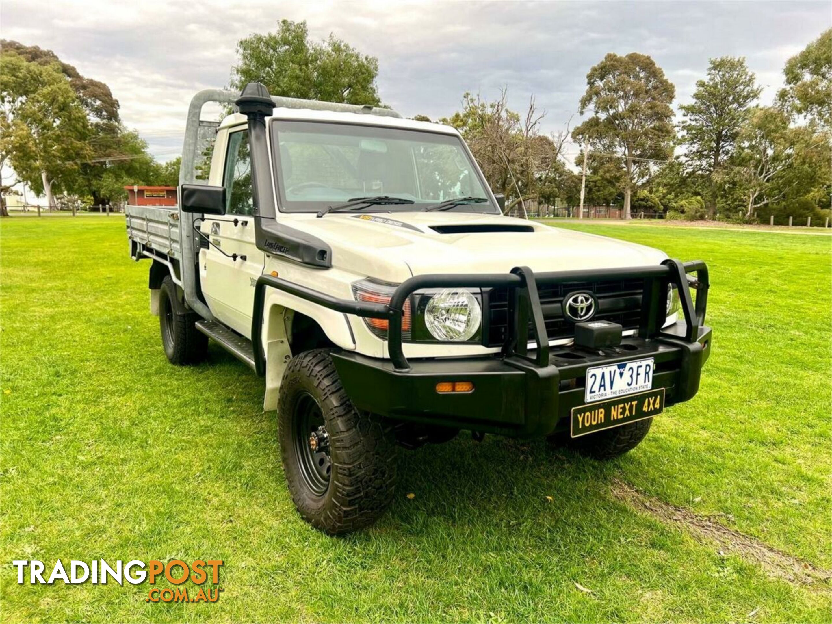 2012 TOYOTA LANDCRUISER WORKMATE (4X4) VDJ79R 09 UPGRADE CAB CHASSIS