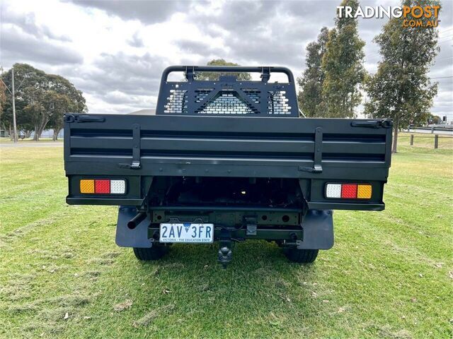 2012 TOYOTA LANDCRUISER WORKMATE (4X4) VDJ79R 09 UPGRADE CAB CHASSIS