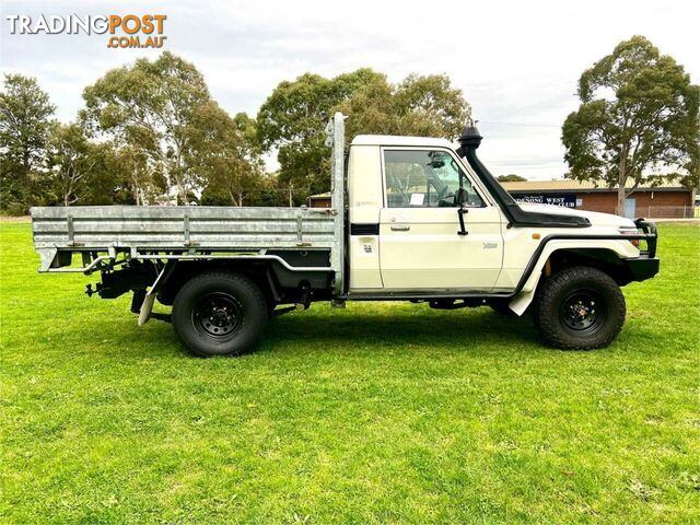 2012 TOYOTA LANDCRUISER WORKMATE (4X4) VDJ79R 09 UPGRADE CAB CHASSIS