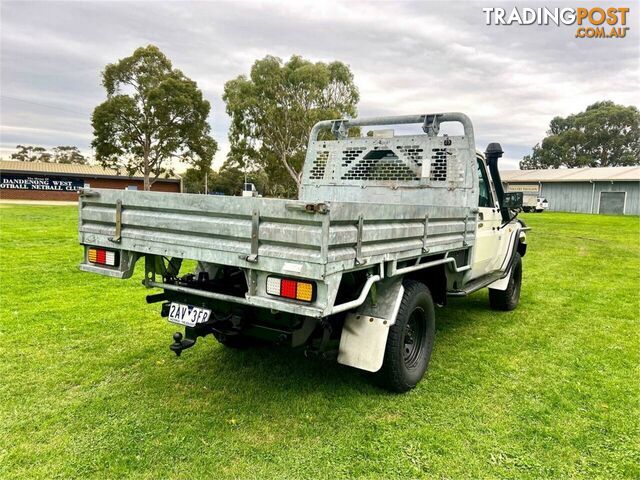 2012 TOYOTA LANDCRUISER WORKMATE (4X4) VDJ79R 09 UPGRADE CAB CHASSIS