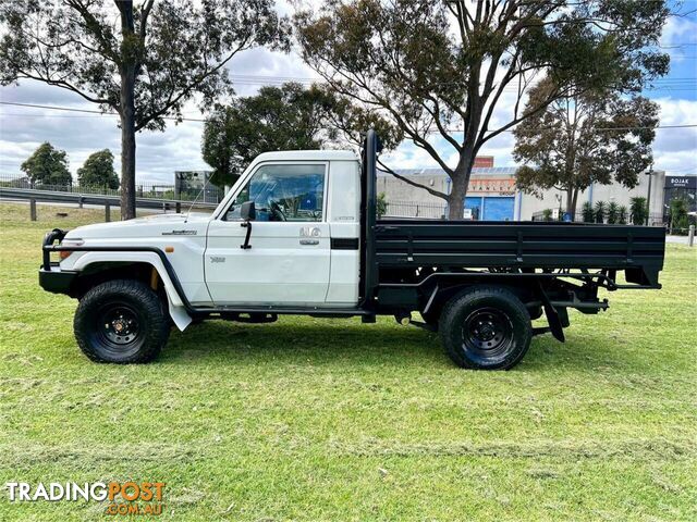 2012 TOYOTA LANDCRUISER WORKMATE (4X4) VDJ79R 09 UPGRADE CAB CHASSIS