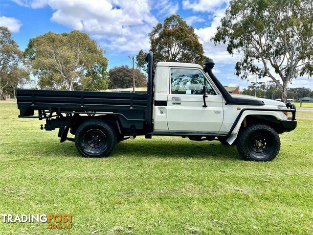 2012 TOYOTA LANDCRUISER WORKMATE (4X4) VDJ79R 09 UPGRADE CAB CHASSIS