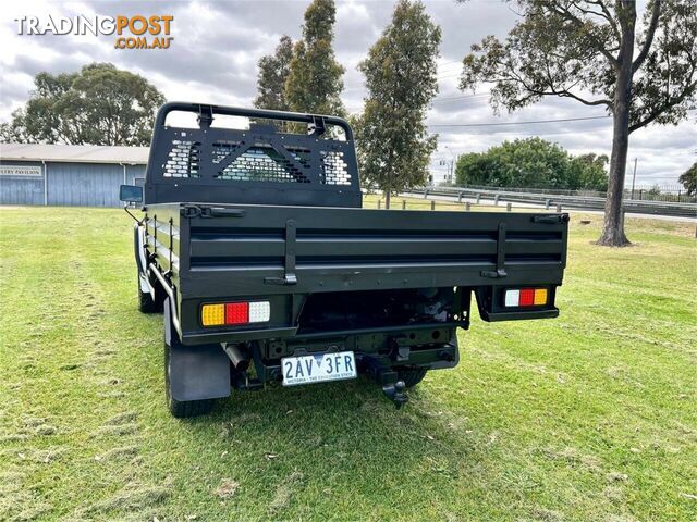 2012 TOYOTA LANDCRUISER WORKMATE (4X4) VDJ79R 09 UPGRADE CAB CHASSIS