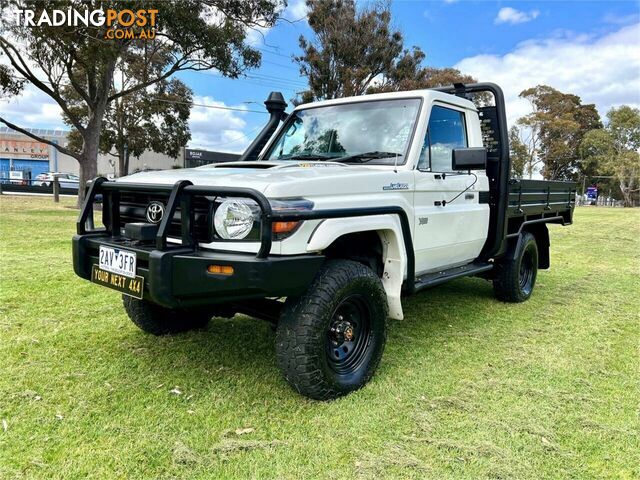 2012 TOYOTA LANDCRUISER WORKMATE (4X4) VDJ79R 09 UPGRADE CAB CHASSIS