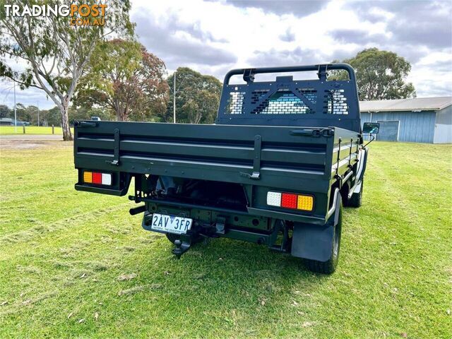 2012 TOYOTA LANDCRUISER WORKMATE (4X4) VDJ79R 09 UPGRADE CAB CHASSIS