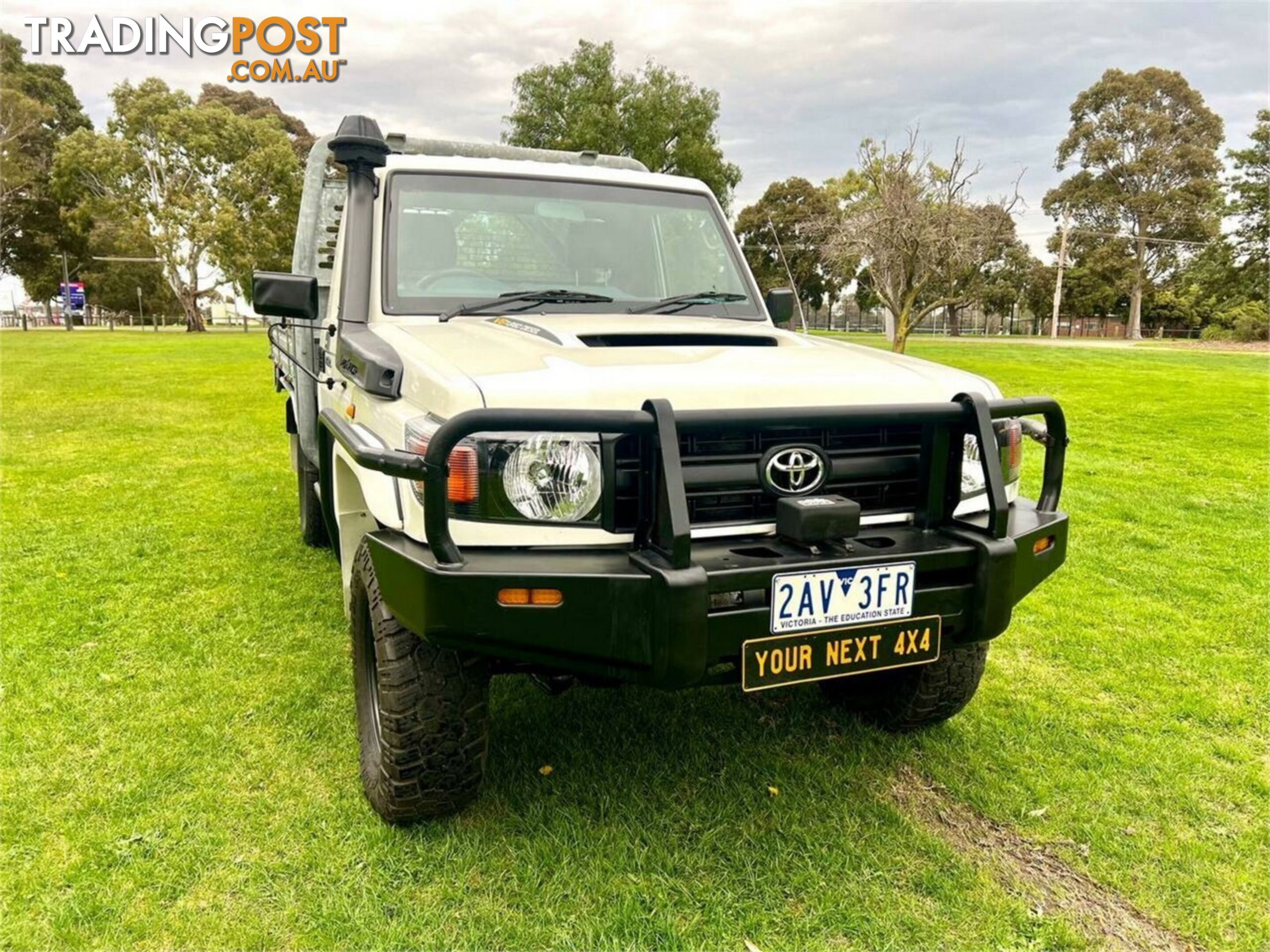 2012 TOYOTA LANDCRUISER WORKMATE (4X4) VDJ79R 09 UPGRADE CAB CHASSIS