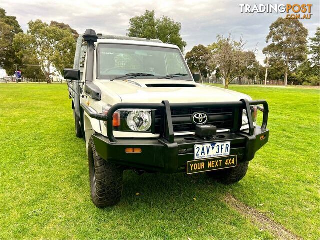 2012 TOYOTA LANDCRUISER WORKMATE (4X4) VDJ79R 09 UPGRADE CAB CHASSIS