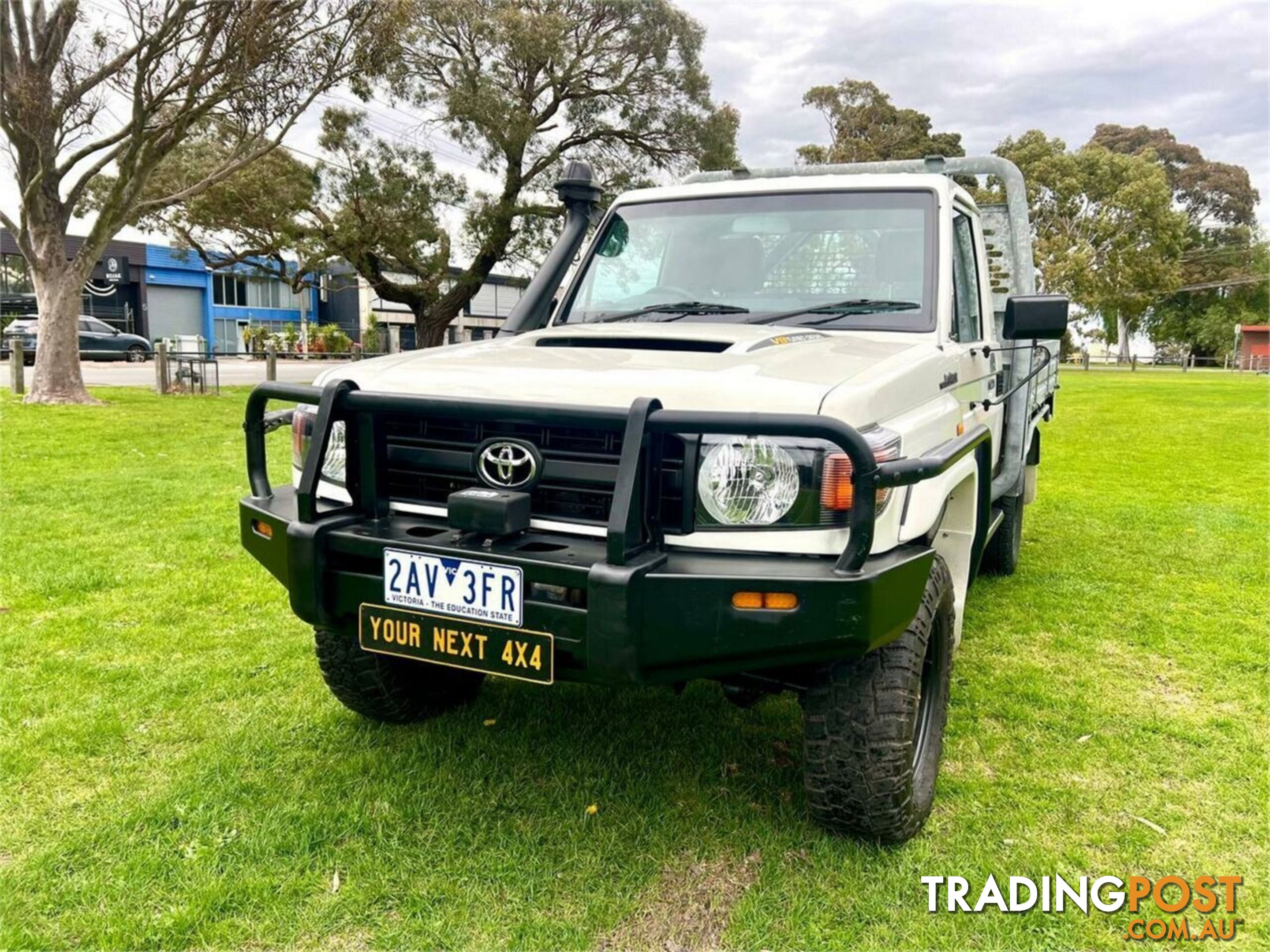 2012 TOYOTA LANDCRUISER WORKMATE (4X4) VDJ79R 09 UPGRADE CAB CHASSIS