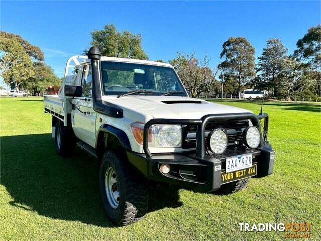 2016 TOYOTA LANDCRUISER WORKMATE (4X4) LC70 VDJ79R MY17 CAB CHASSIS