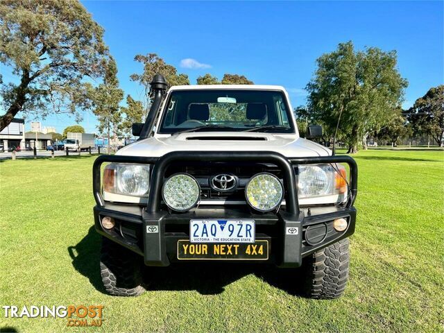 2016 TOYOTA LANDCRUISER WORKMATE (4X4) LC70 VDJ79R MY17 CAB CHASSIS