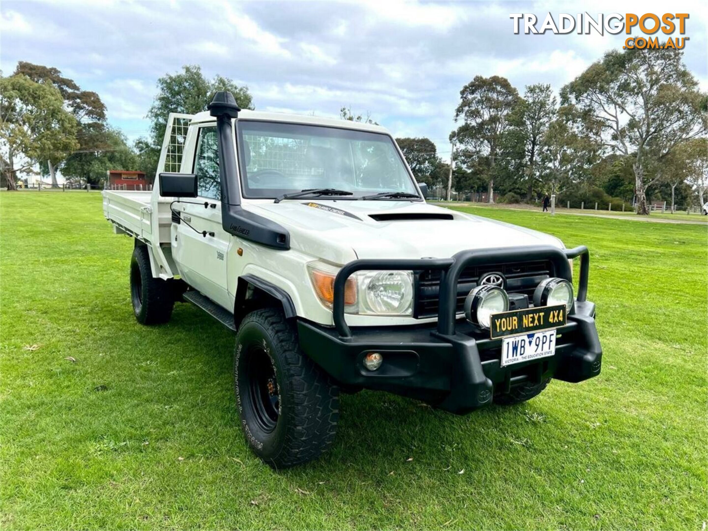 2012 TOYOTA LANDCRUISER WORKMATE (4X4) VDJ79R MY12 UPDATE CAB CHASSIS